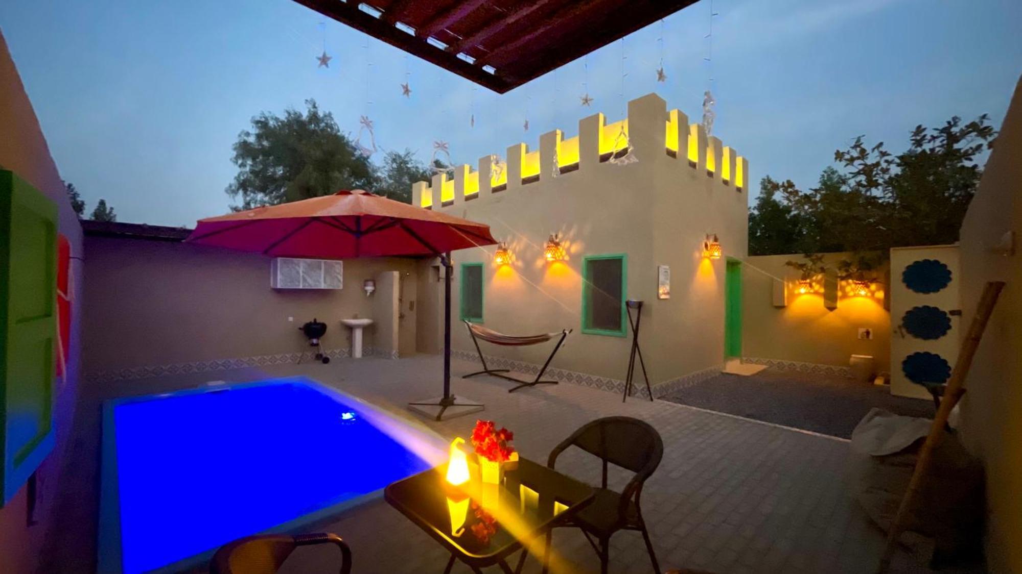 Al Bait Resort With Private Swimming Pools -Hrs Stables Al Hamraniyah Exterior photo