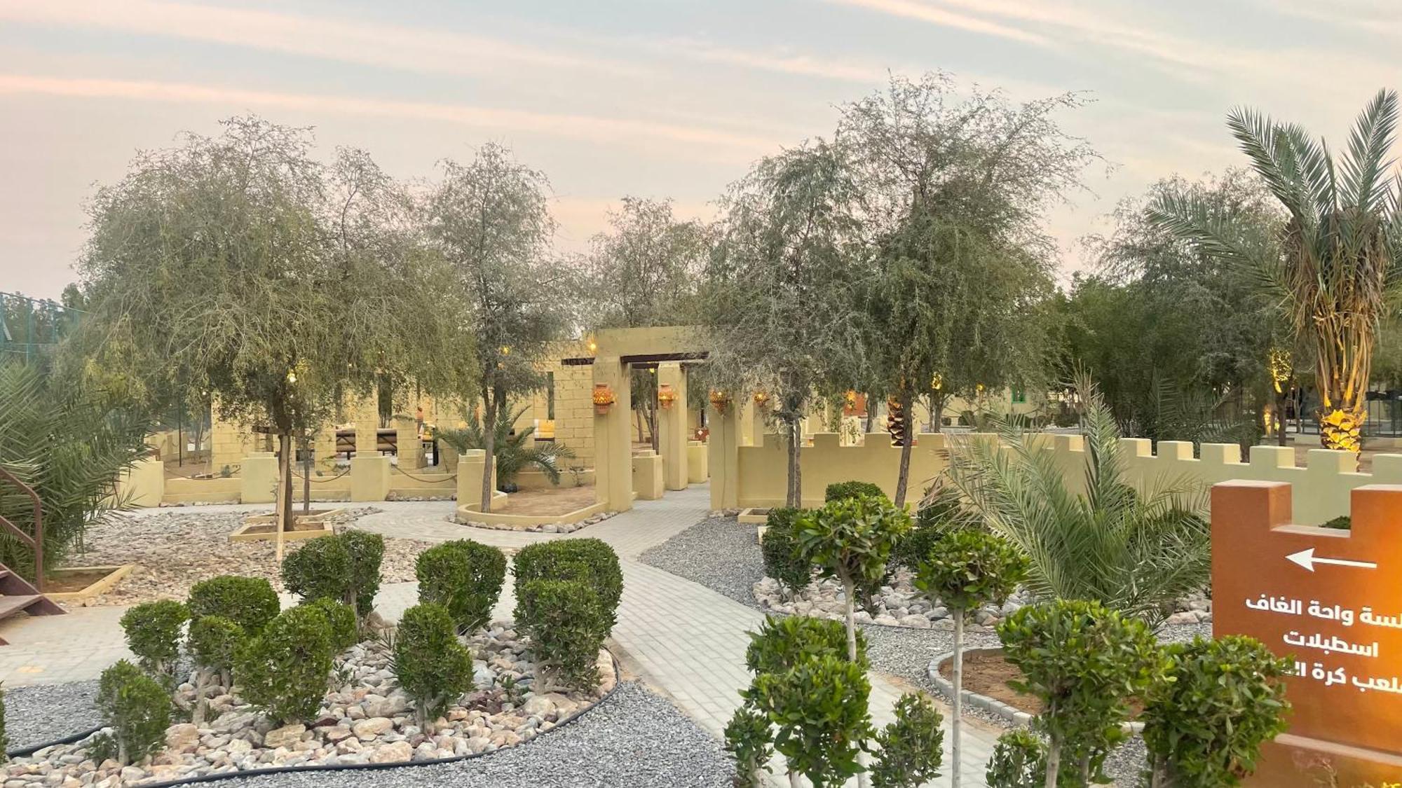 Al Bait Resort With Private Swimming Pools -Hrs Stables Al Hamraniyah Exterior photo