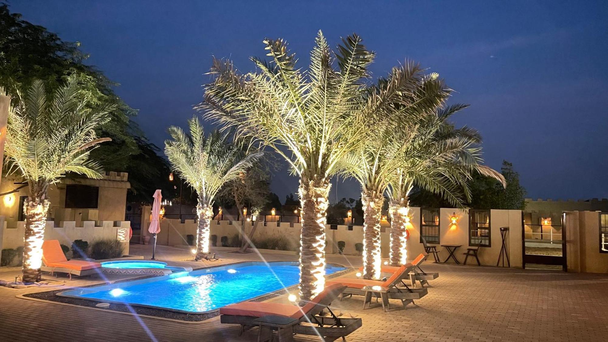 Al Bait Resort With Private Swimming Pools -Hrs Stables Al Hamraniyah Exterior photo